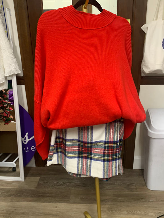 Madi Plaid Christmas Skort