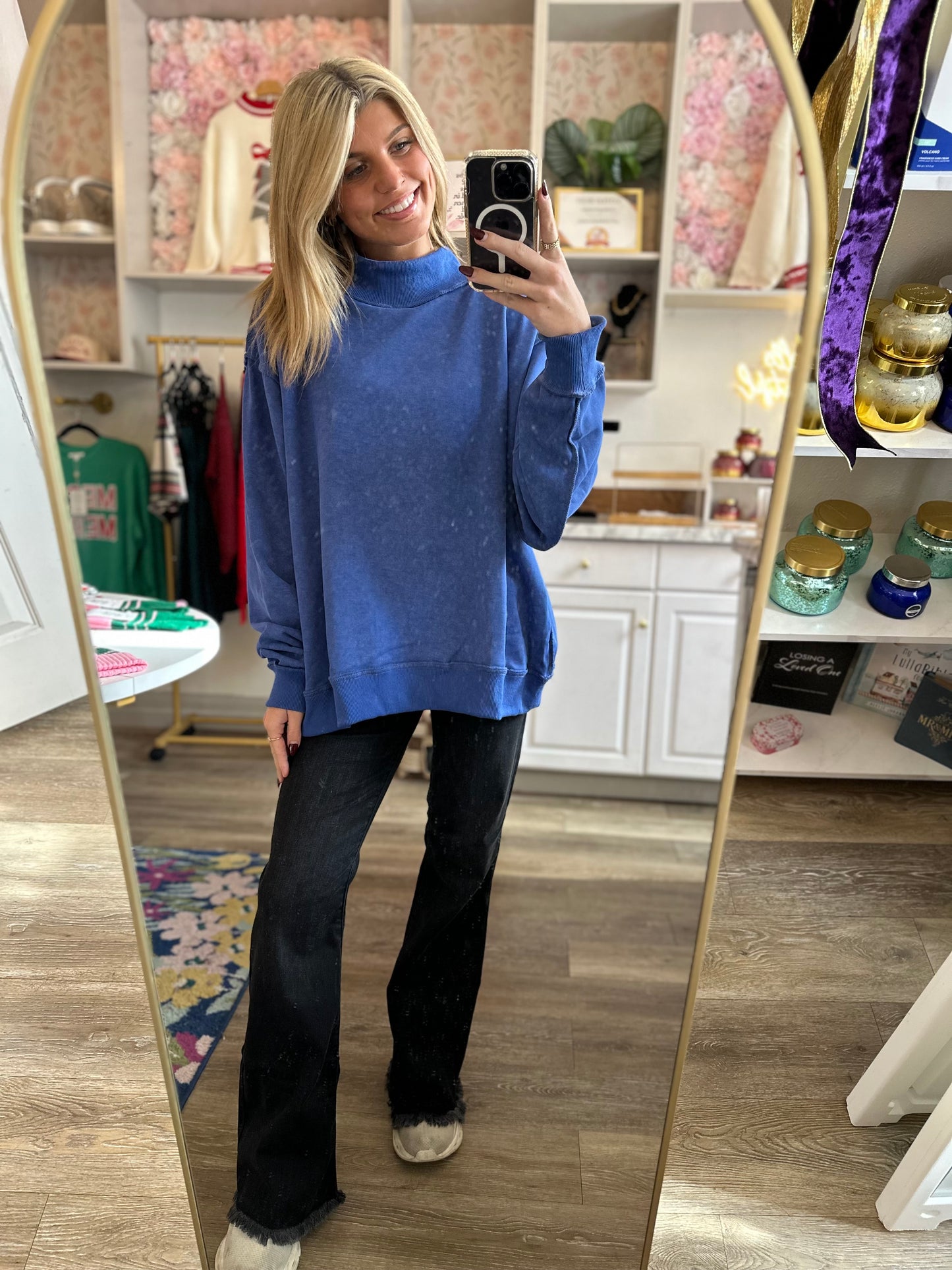 Maggie Black Denim Jeans