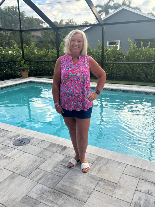 Isla Hot Pink Tank