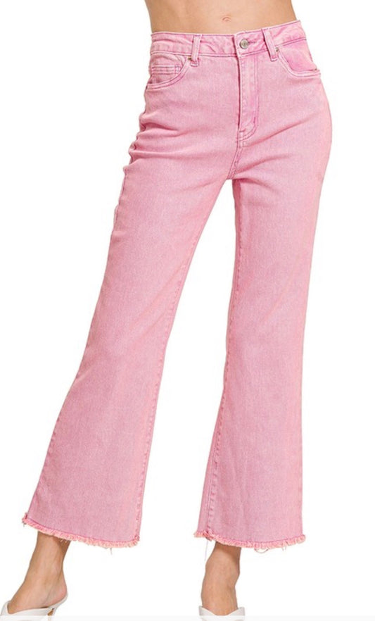 Bubblegum Jeans in Pink