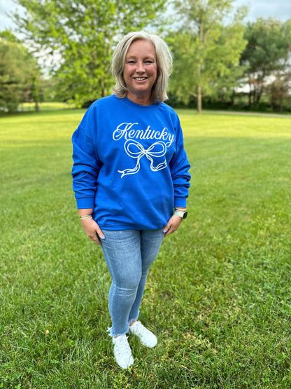 Kentucky Bow Sweatshirt