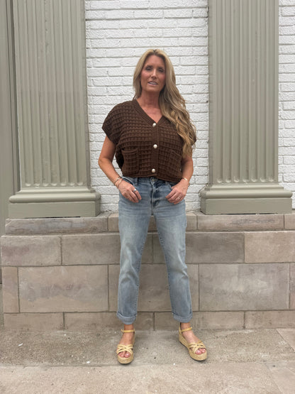 Ruthie Button Cardigan Sweater