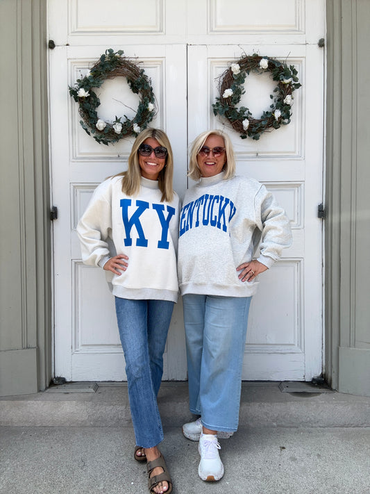 Kentucky / KY Reversible Mock Neck Sweatshirt