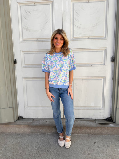Pastel Petal Top