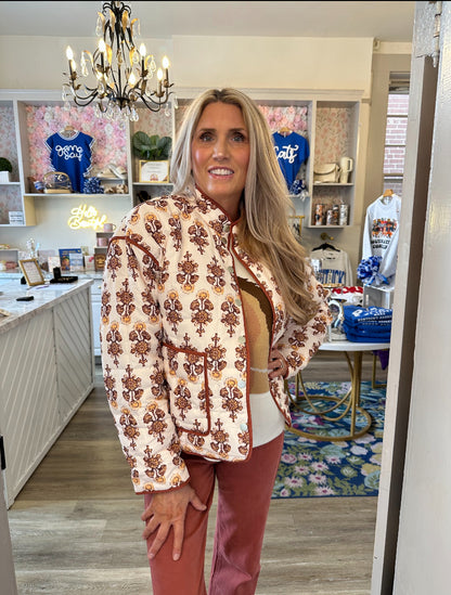 Taylor Quilted Fall Jacket