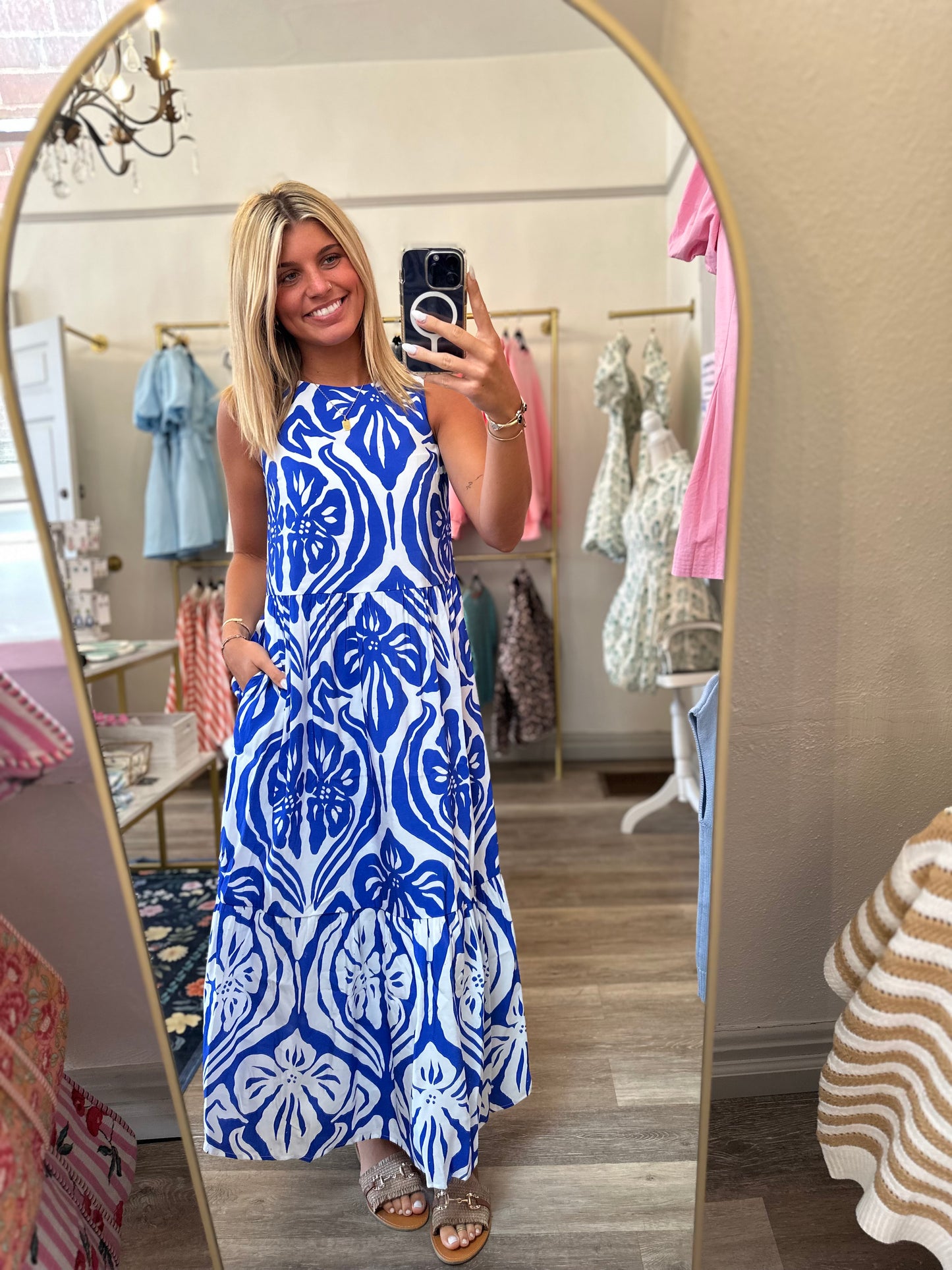 Blue Island Breeze Dress