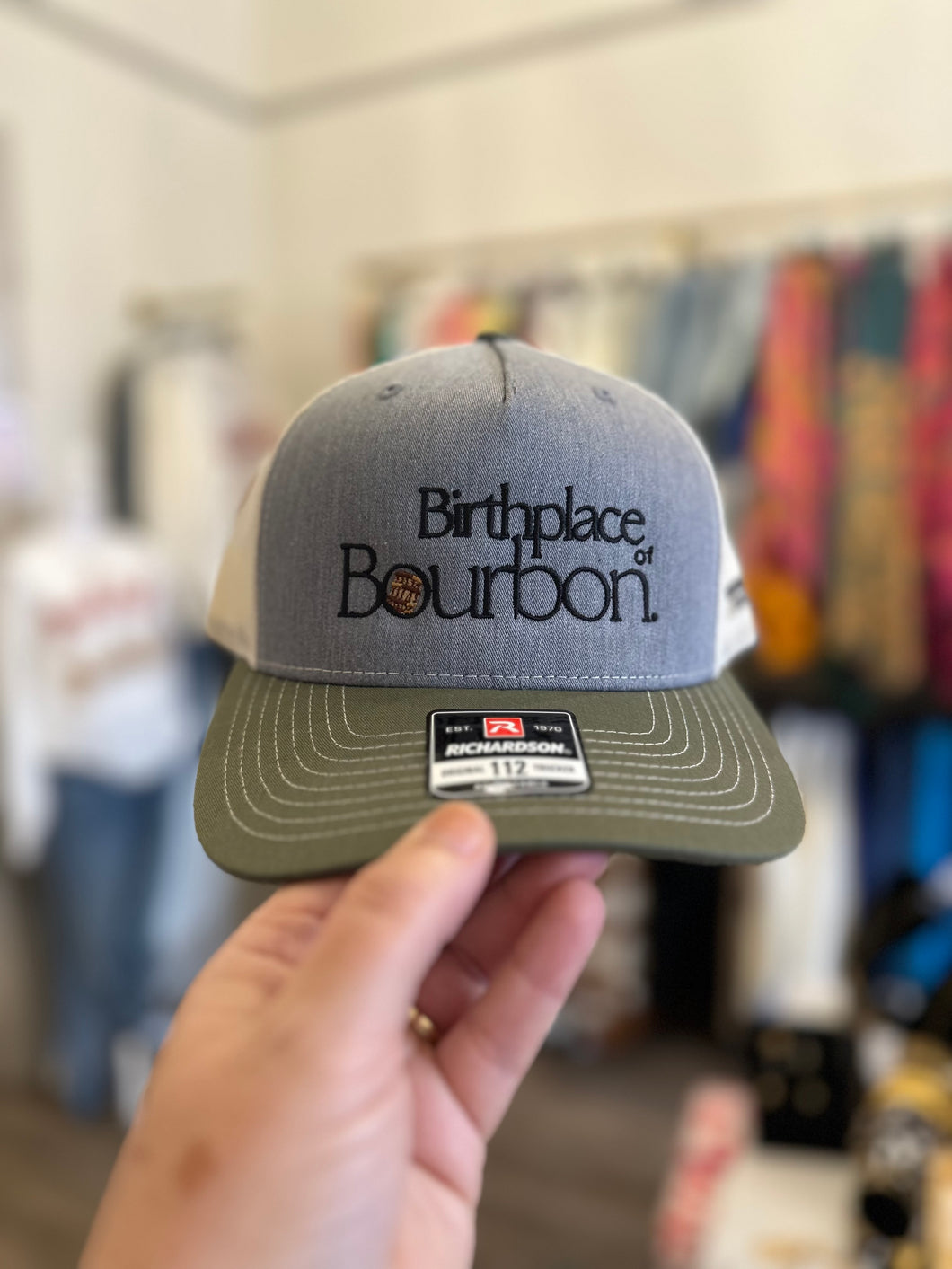 Two Tone Birthplace of Bourbon Trucker Hat