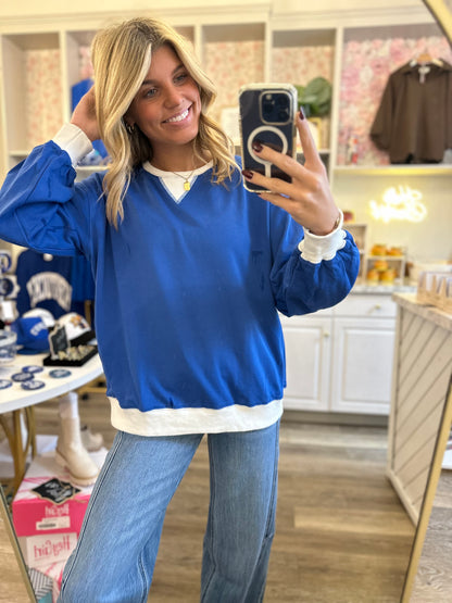 Half Time French Terry Sweatshirt