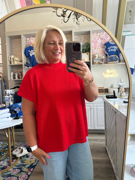 Ruby Mock Neck Sweater