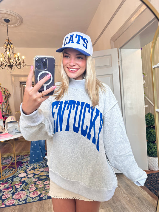 Kentucky / KY Reversible Mock Neck Sweatshirt