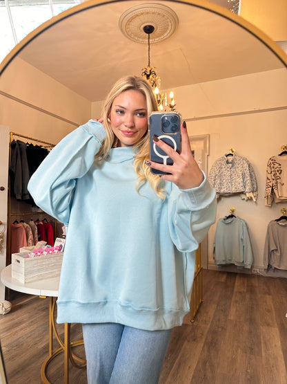 Laney Mock Neck Sweatshirt