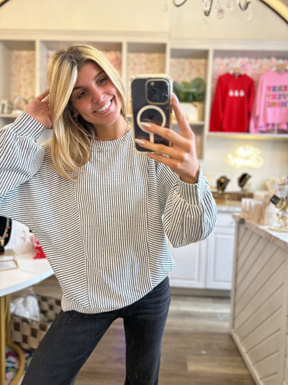 Erica Ribbed Knit Top