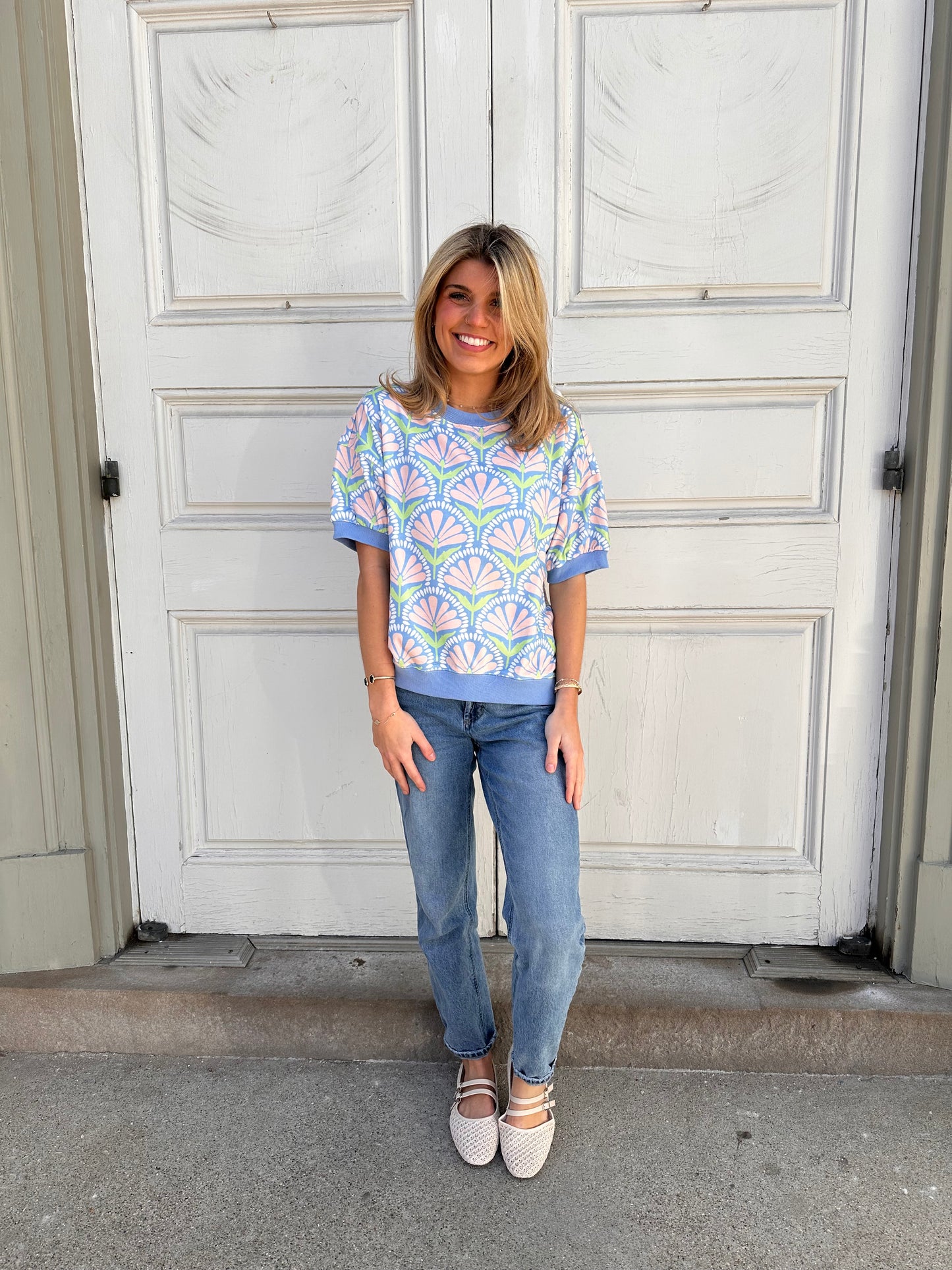 Pastel Petal Top