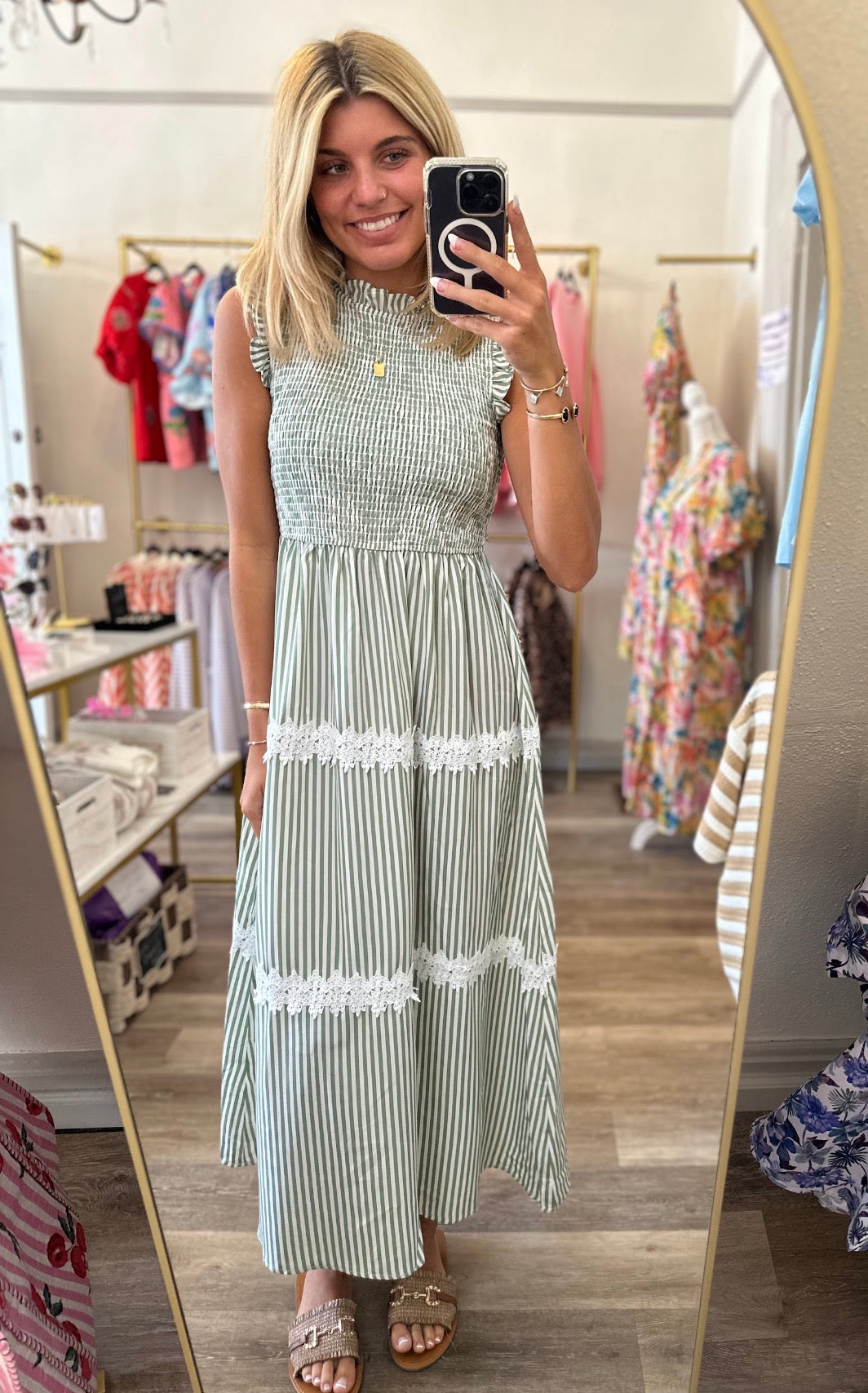 Garden Stroll Midi Dress