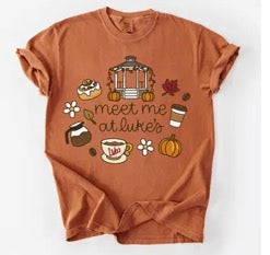 Meet me at Luke’s Tee