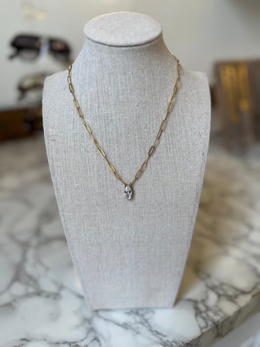 Gold Link Necklace