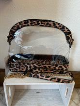 Load image into Gallery viewer, Leopard print stadium bag
