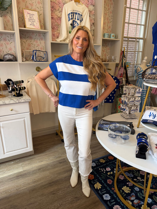 Wildcat Stripe Top